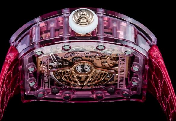 Richard Mille Replica Watch RM 07-02 Automatic Pink Sapphire